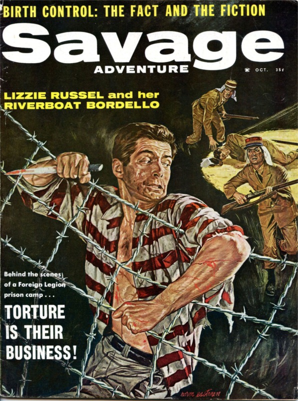 The magazines for men who liked their adventures “savage