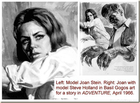 ADVENTURE April 1966. Basil Gogos, Joan Stein & Steve Holland WM - Copy