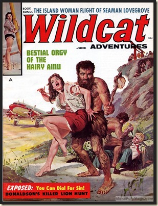 WILDCAT ADVENTURES, June 1960. Cover by Basil Gogos
