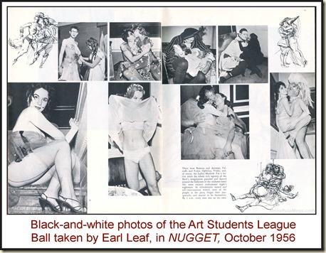 NUGGET, Oct 1956 - Earl Leaf B&W photos