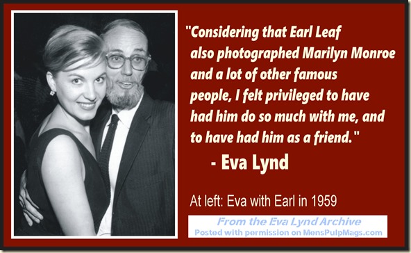 Eva Lynd & Earl Leaf, 1959