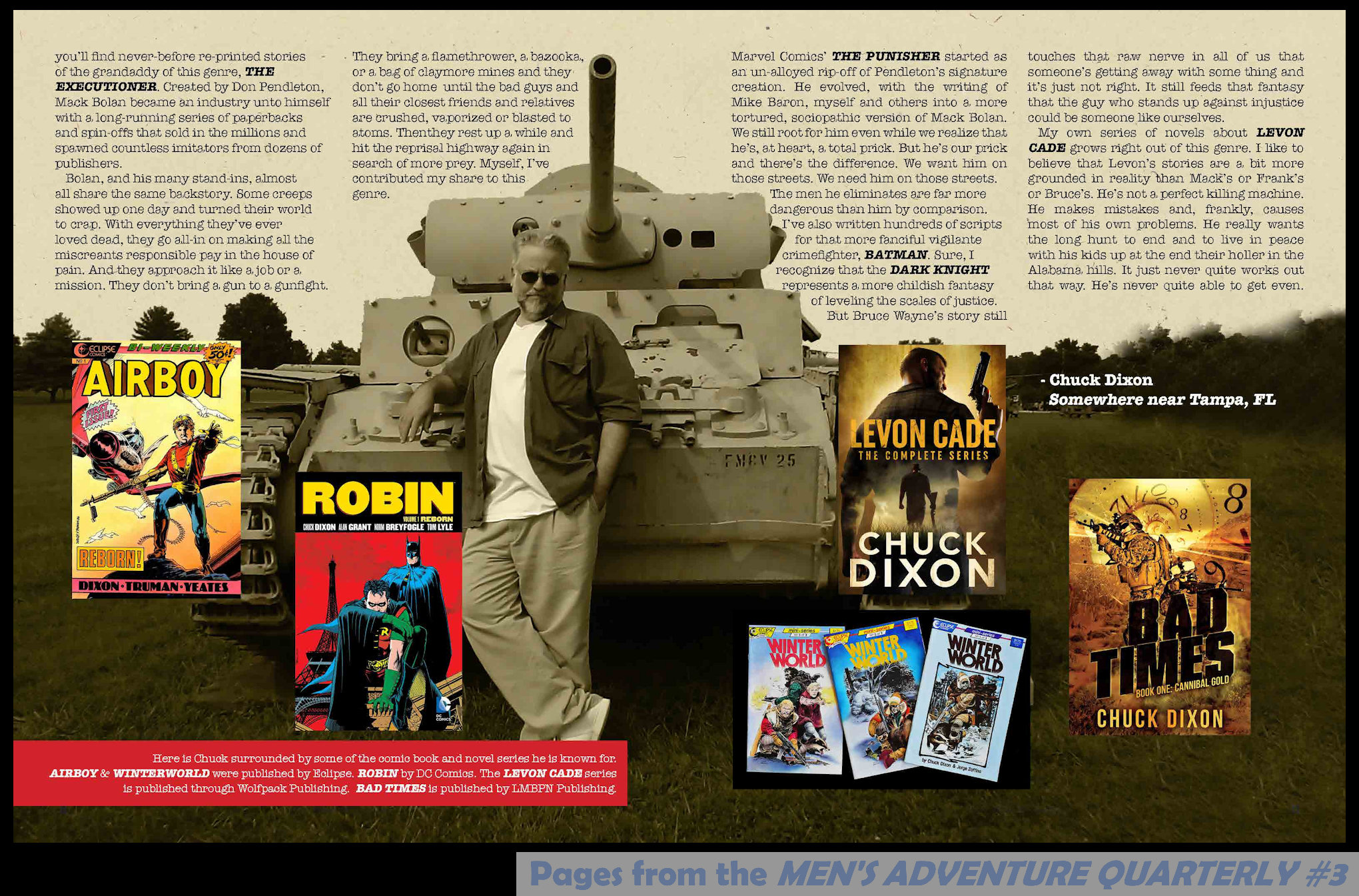 The MEN’S ADVENTURE QUARTERLY 3 our “Vigilante Justice” issue The