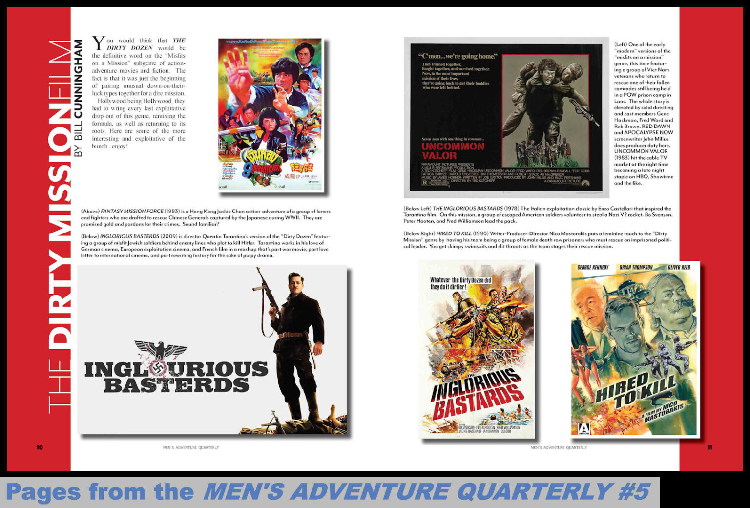 The MEN'S ADVENTURE QUARTERLY 5, the "Dirty Mission Issue" The Men's