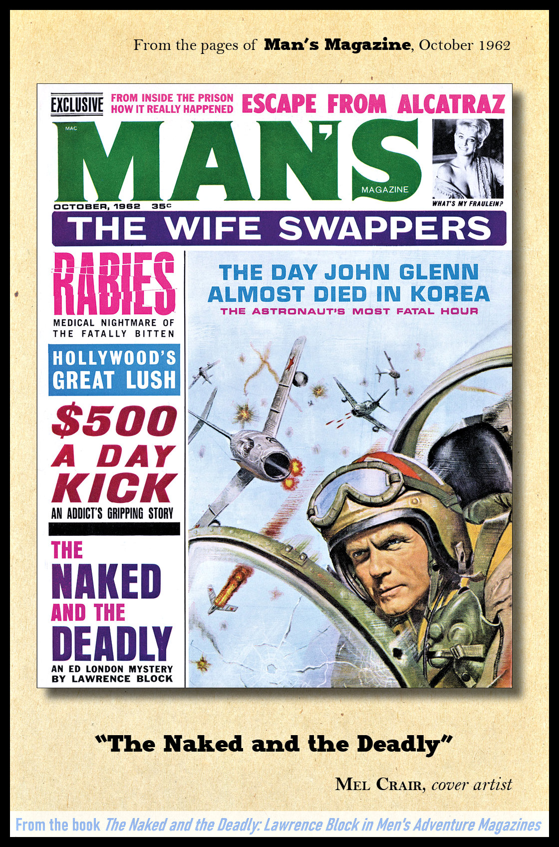 THE NAKED AND THE DEADLY: LAWRENCE BLOCK IN MEN'S ADVENTURE MAGAZINES
